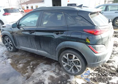2022 Hyundai Kona Limited из США, поврежденный, VIN KM8K5CA32NU793799